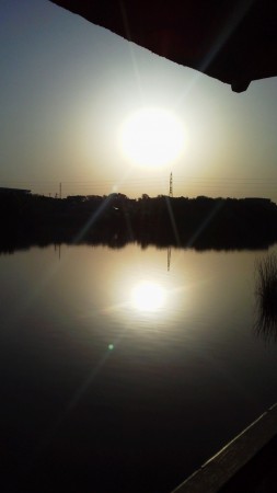 超日の出　牧野ヶ池